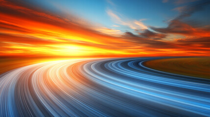 A futuristic technology background featuring glowing lines, symbolizing innovation, progress, and digital transformation, with sleek design elements evoking a sense of high-tech advancement