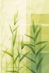 Obraz premium floral, flower abstract background vector illustration art style for poster or social media background