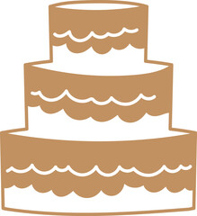 Hand Drawn Birthday Cake