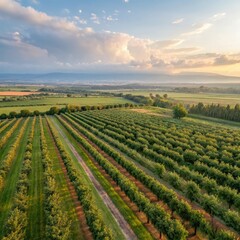 Fototapeta premium vineyard in france