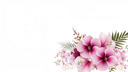 Obraz premium Pink Floral Arrangement