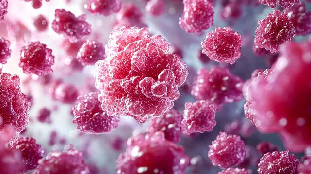 Vibrant raspberries in motion: closeup of fresh berries floating in water