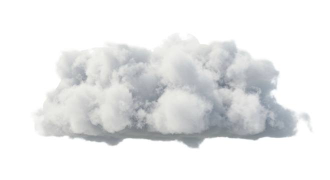 cloud isolated on transparent background, PNG, white cloud, digital art, floating, serene, peaceful, bright, sky element