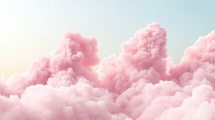 Soft cloud-like pink texture with varying intensity, creating a dreamy aesthetic