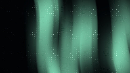 Abstract green background with white dots..