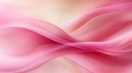 Fototapeta premium Abstract Pink Waves Soft Background Design