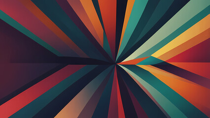Trendy Flat Abstract Design