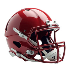 Fototapeta premium Football Helmet on Transparent Background