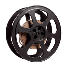 Obraz premium Bollywood Film Reel on Transparent Background