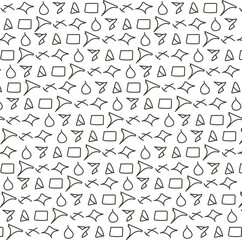 Art & Illustration with small geometry and lined symbols.