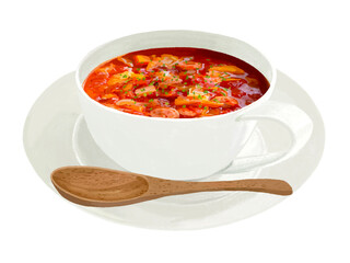 ミネストローネ（スプーン付き）