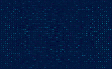 Fototapeta premium Techno background with pixel pattern. Futuristic abstract pixel pattern backdrop