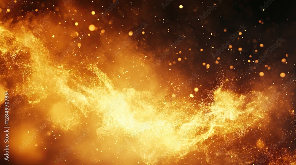 Poster explosion of fire, perfect for adding dramatic effects and powerful visual elements to action-themed