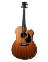 Obraz premium Strings of Passion: The Soulful Beauty of the Guitar