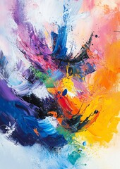 Modern Oil Painting on Canvas for Interior Design