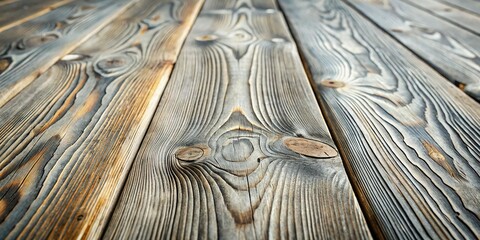 Rustic Wooden Planks on a Surface - Natural Texture Stock Photo
