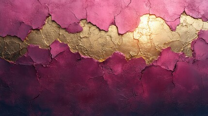 Elegant Cracked Pink Marble Texture Background with Luxury Details and Sophisticated Patterns