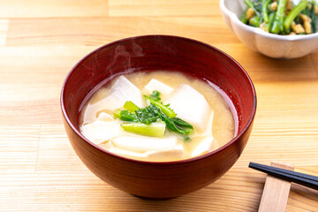かぶの味噌汁