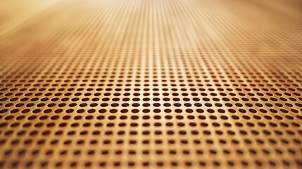 Perforated Metal Panel Close-Up &ndash; Industrial Steel Ventilation Cover