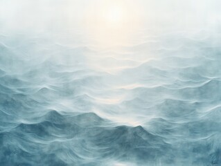 Calming Water Ripple Background with Soft Light and Texture for Spa Travel and Product Mockups