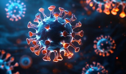 3D Visualization of Omicron Variant Coronavirus Infection Dynamics and Health Risks