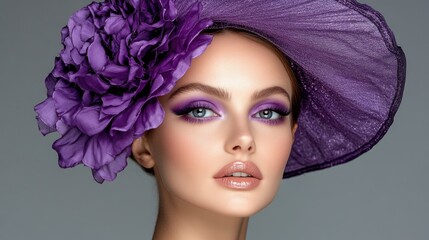 Naklejka premium Eyelash makeup focus: close-up view, delicate application, defined lashes, beauty enhancement, precise styling, elegant look, eye detail, smooth finish, artistic touch, captivating gaze.