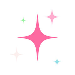 Sparkle Illustration – Minimalist Starry Glitter Effect