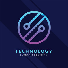 Futuristic Tech Logos: Abstract and Geometric Shapes