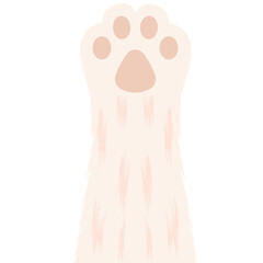 Dog Paw – Minimalist Pet Illustration