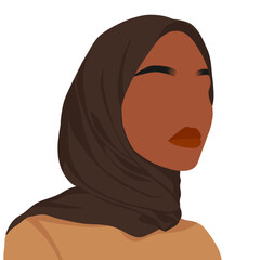 Black Muslim Woman Wearing Hijab – Cultural Representation in Modest Fashion