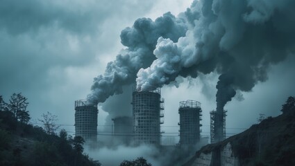 tall concrete structures release hazardous CO2 emissions, presence of carbon dioxide in the air and efforts for reduction