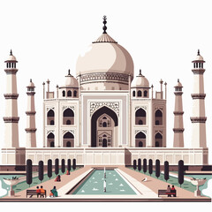 mosque vector illustration
