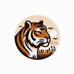 tiger vector illustration