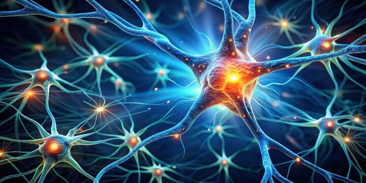 Motor neuron synapses with muscle fiber via electrical impulse transmission and neurotransmitter release, forming neuromuscular junctions , motor neuron, neuroscience