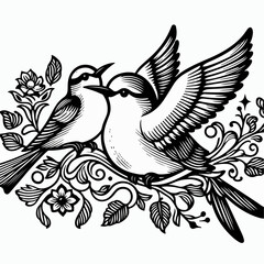 bird vector illustration