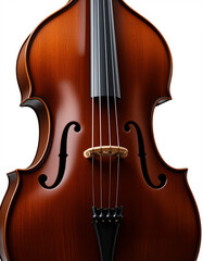 Fototapeta premium Deep Strings: The Soulful Resonance of the Double Bass