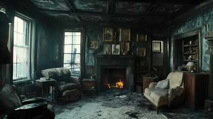 old abandoned house