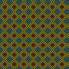 PrintGeometric ethnic seamless pattern traditional. Aztec ethnic ornamen
