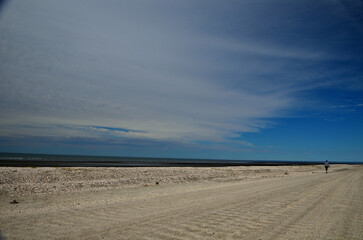 beaches of Rio Negro province, argentine atlantic coast