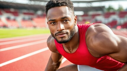 Focused Athlete: Ready to Race
