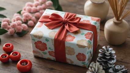 gift package adorned for Japan's Respect for the Aged Day