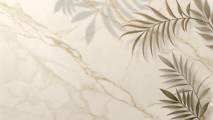 Minimalist Beige Background with Subtle Marble Veining and Soft Shadows refined minimalist beige background featuring delicate marble veining that adds organic depth while maintaining a clean 