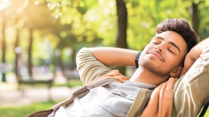 A short description of a close-up of a person's head