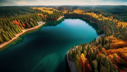 A serene moment spent by the crystal lake rejuvenates the spirit.  