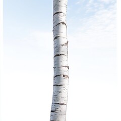 beach tree isolated on the white background