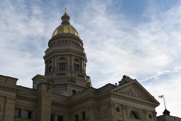 Fototapeta premium Wyoming Capitol building in Cheyenne.