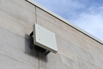 Outdoor lighting, modern styling.