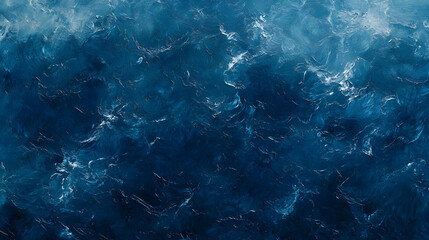 texture with a mix of dark and light blue tones, featuring light ripples and a calm, expansive view 