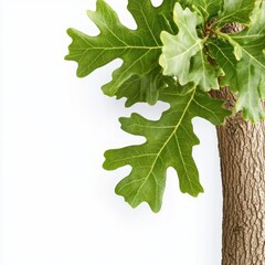 Fototapeta premium Oak tree foliage