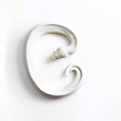 Snake in its habitat